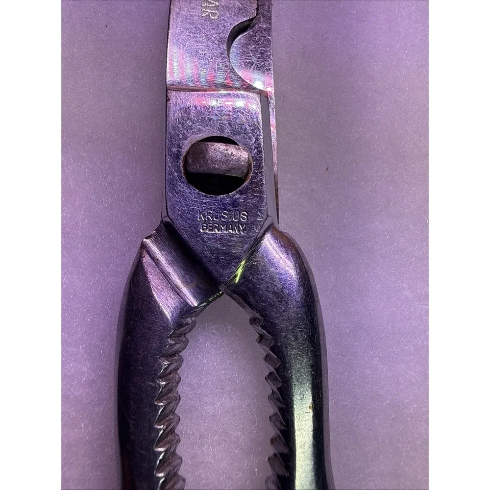 Antique Ritz Kitchen Utility Shears Krusius Bros Germany Vintage Poultry